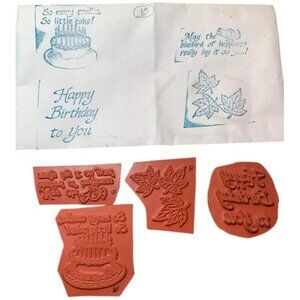So Many Candles Unmounted Rubber Stamp Set Lindys Stamp Gang